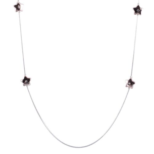 Eternal Clear Crystal Star Necklace DN2159S