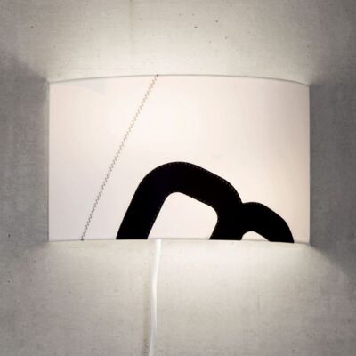 Wall lamp Heimathafen Black