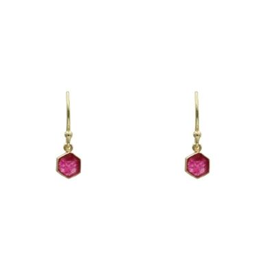 Boucles d'oreilles Attrium Magical Ruby Ephesus