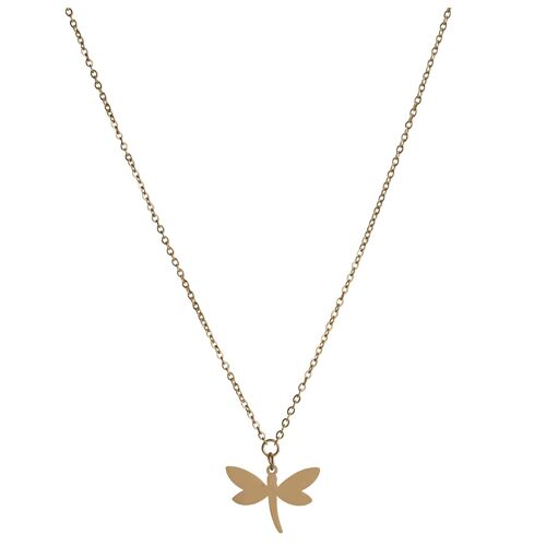 Keira Gold Gold Plated Animal Short Necklace