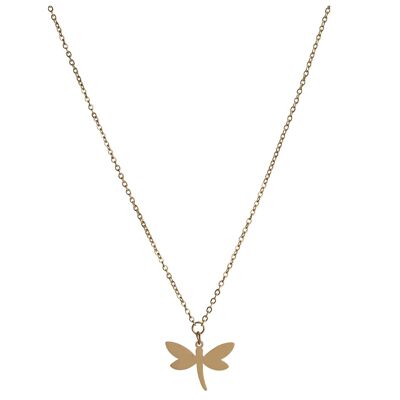 Keira Gold Gold Plated Animal Short Necklace