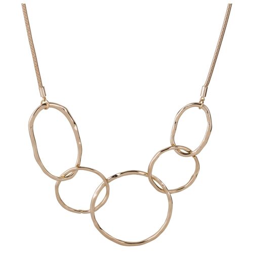 Geo Geometric Abstract Short Necklace DN2247K