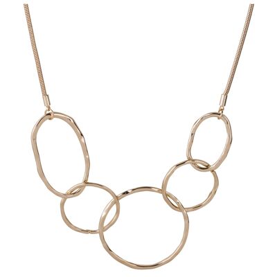 Geo Geometric Abstract Short Necklace DN2247K