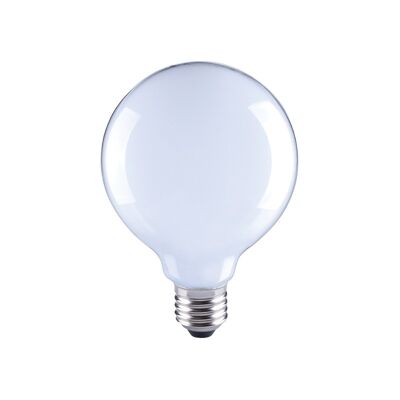 Lampadine LED G95 Milky 8 Watt - 810 Lumen