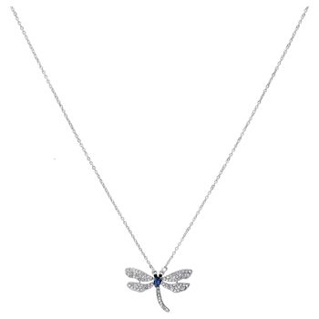 Collier court animal contemporain Kylie Crystal DN2313S