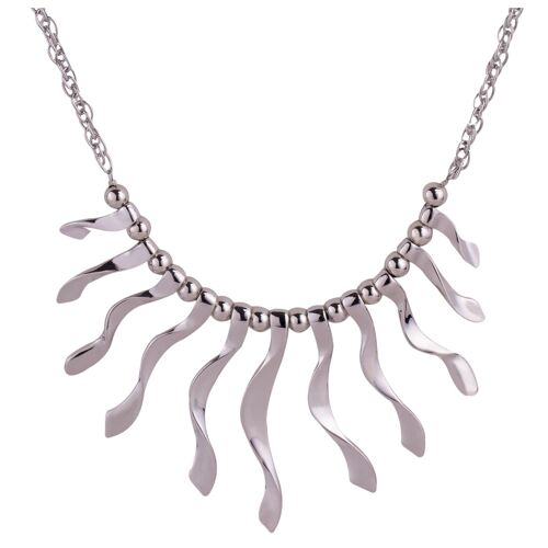 Cleo Contemporary Abstract Short Necklace DN2364S