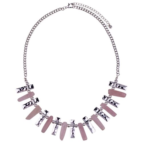 Gaia Semi-Precious Stone Contemporary Short Necklace DN2365