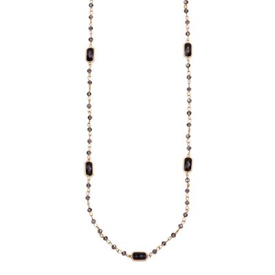 Venus Crystal Natural Long Necklace DN2424H