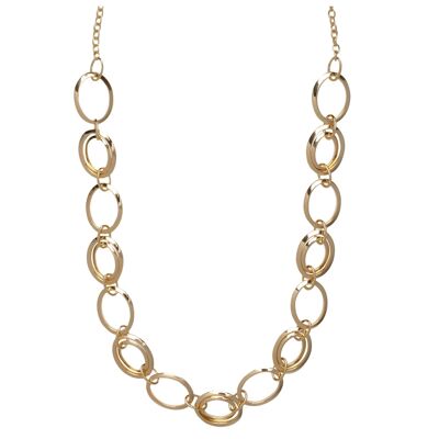 Geo Geometric Contemporary Long Necklace DN2436