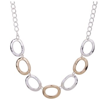 Collier Contemporain Géo Géométrique DN2446C