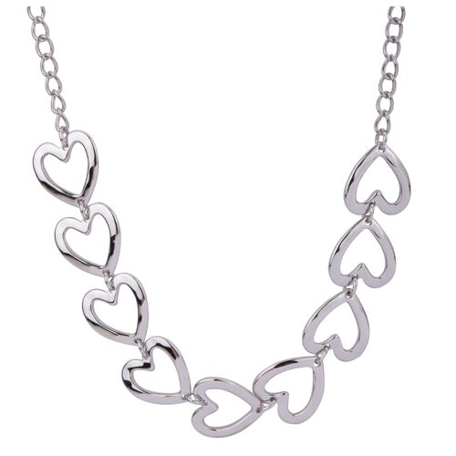 Geo Contemporary Heart Necklace DN2447C