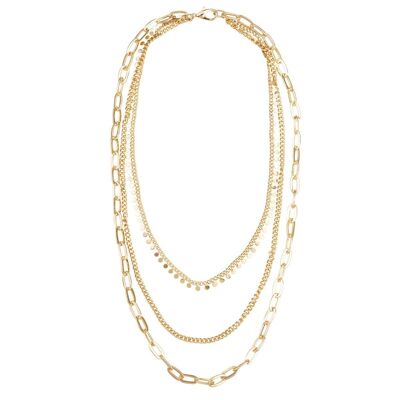 Collana corta Alesha Multi-Row Chain Link DN2459K