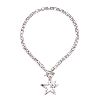 Eternal Gold Star Chain Link Necklace DN2462R