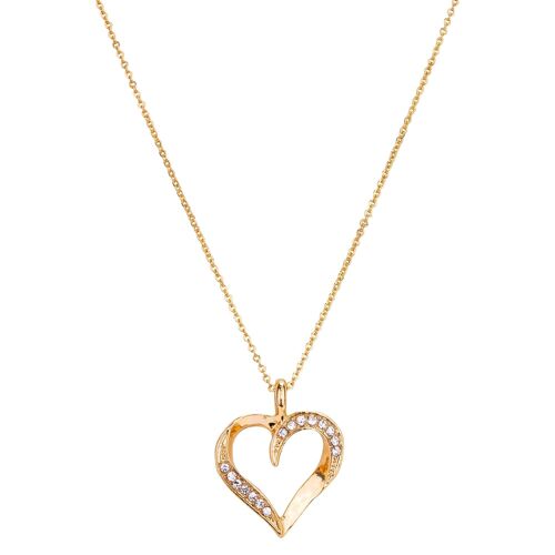 Sweetheart Crystal Heart Short Necklace DN2471K