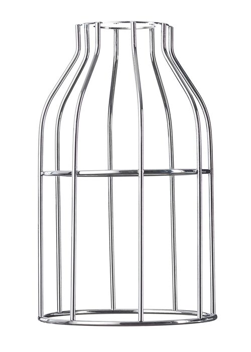 CAGE abat-jour pour Bala et Hang - Métal Chrome