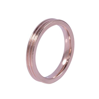 Ewiger Ring mit fester Größe - Weißgold DR0387A