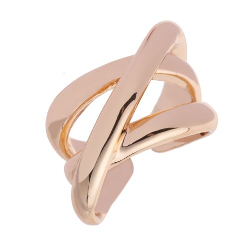 Zaha Contemporary Abstract Open Rings DR0408S
