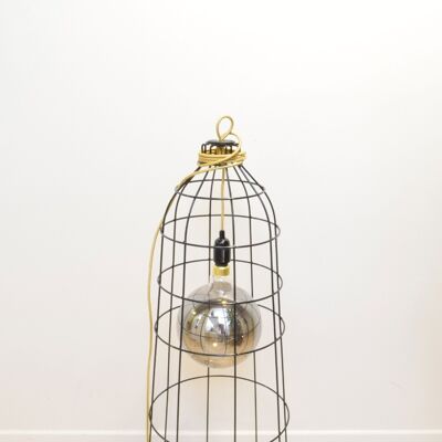 Lampada decorativa CAGE XXL per Bala - Metallo nero