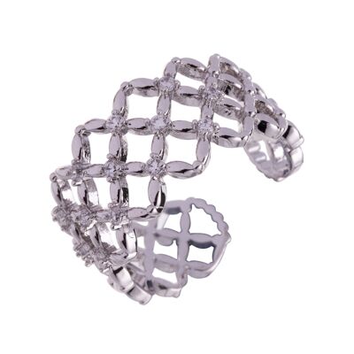 Kylie Cubic Zirconia Open Rings DR0431A