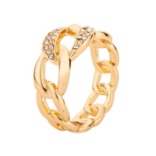 Alesha Clear Crystals Fixed Sizing Rings DR0439K