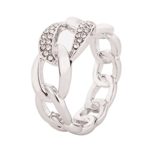 Alesha Clear Crystals Fixed Sizing Rings DR0439S