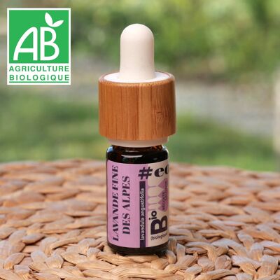 Lavender essential oil from the Alps, wild harvest