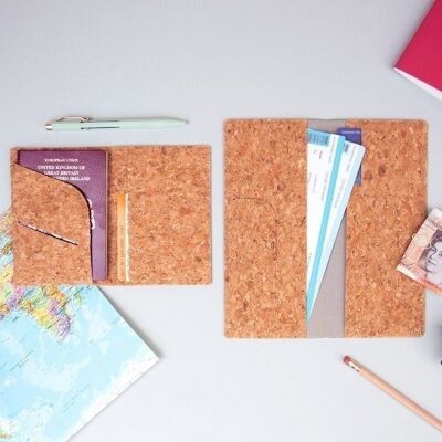 Cork Passport Holders Large