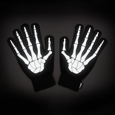 GUANTES REFLECTANTES ESQUELETO