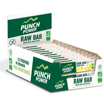 RAW BAR Amande citron - barre 35g - Présentoir 20 barres