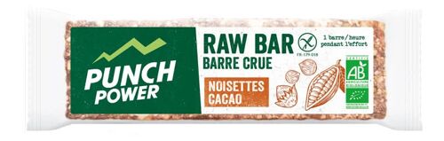 RAW BAR Noisettes cacao cru - Barre 35g