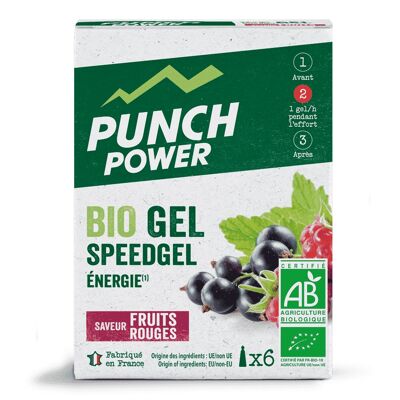 SPEEDGEL Fruchtrouges - Boite 6 Gele x25g