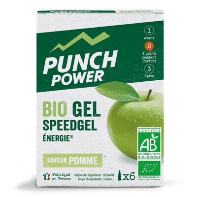SPEEDGEL Pomme - Boite 6 geles x25g