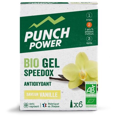 SPEEDOX Vaniglia - Boite 6 gel x25g