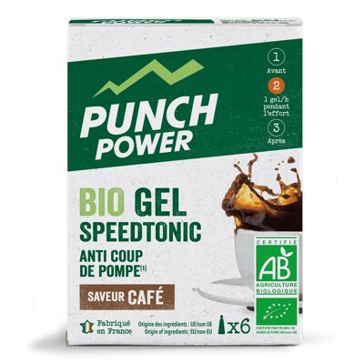 SPEEDTONIC Café - Boite 6 gels x25g