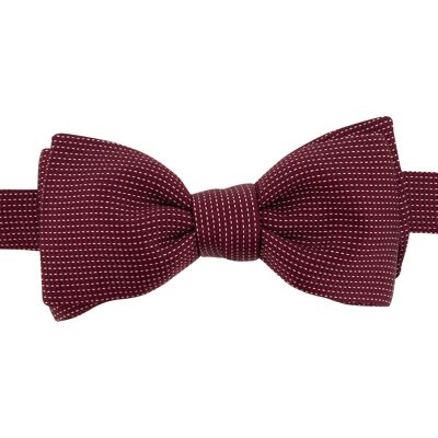 Noeud papillon Soie Fiorenza Bordeaux