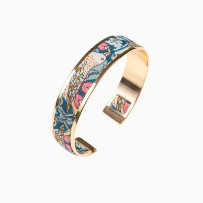 Bracelet laiton Liberty Strawberry Emeraude