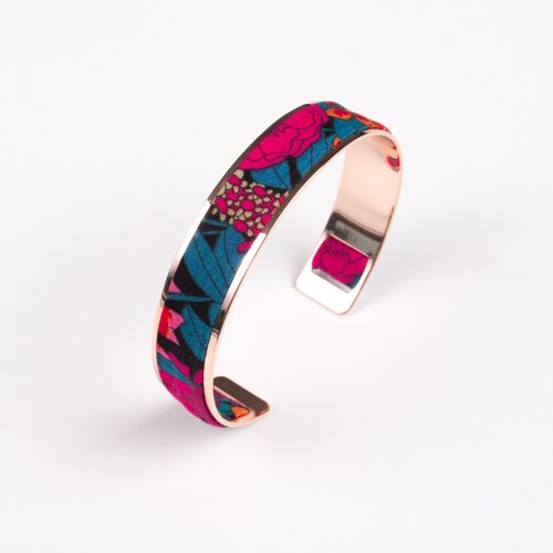 Bracelet laiton Liberty Ciara Fushia