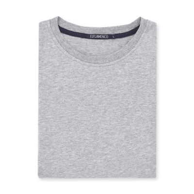 Camiseta básica gris