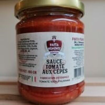 Tomato sauce with porcini mushrooms