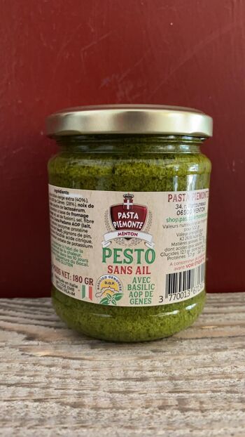 Pesto au Basilic AOP de Gènes (sans ail)