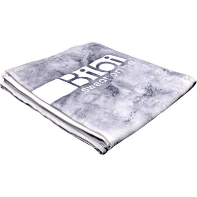 Sports towel - Gray marble