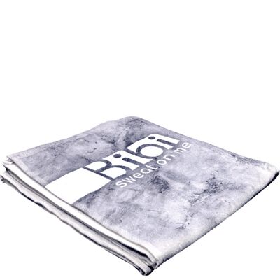 Sports towel - Gray marble
