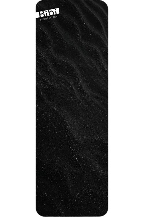 Tapis de sport - Black sand - épais (10 mm) et antidérapant