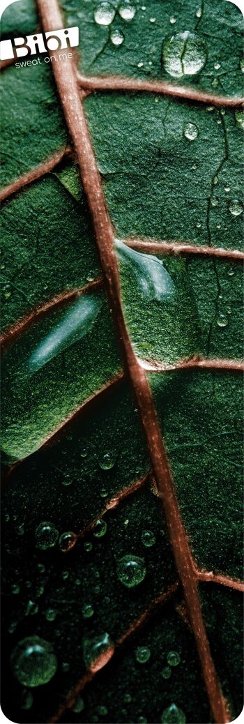 Tapis de sport - Green leaf - épais (10 mm) et antidérapant 1
