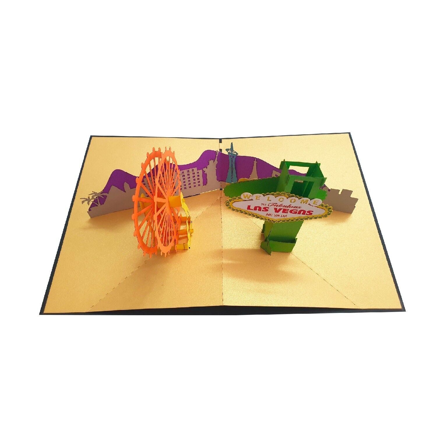 Pop-up 3D von Las Vegas