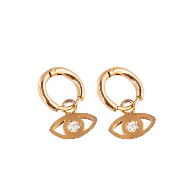 Ohrring | For your Eyes only | Rosegold 12cm