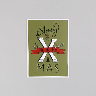 Carte Postale Noël Léon