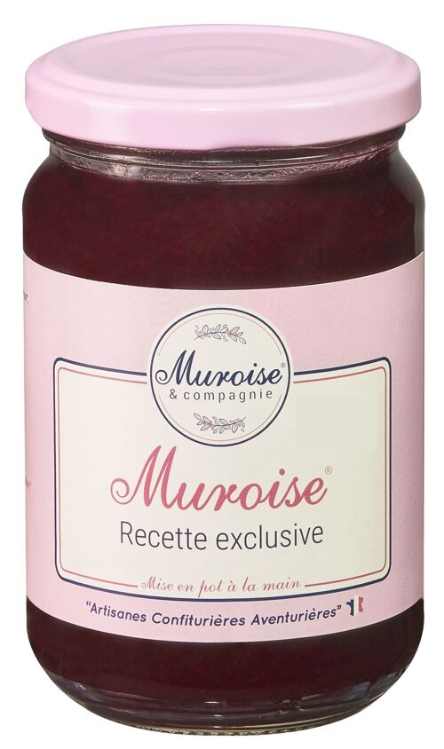 Confiture Muroise®, recette exclusive et déposée par Muroise et compagnie - 350 g