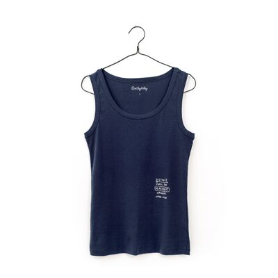 cozy Tanktop, navy Blue