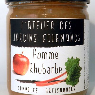 Compote Pomme-Rhubarbe